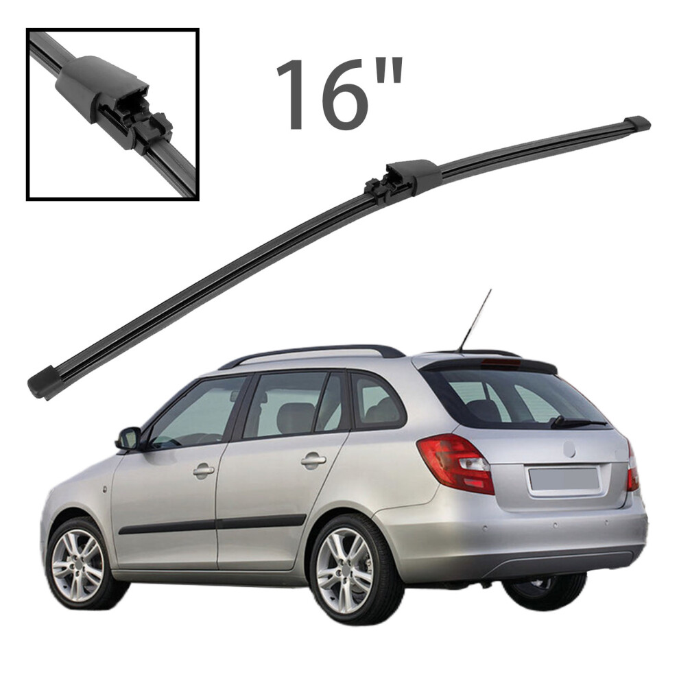 16" Rear Windshield Windscreen Washer Wiper Blade For Skoda Fabia 5J Combi Estate 2007-2013 Car Accessories Accsesories 6935158902958
