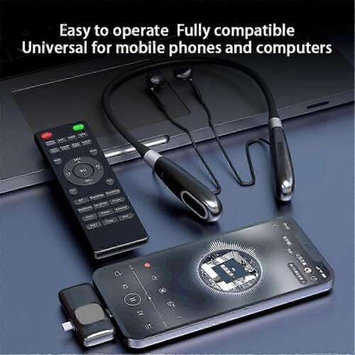 Wireless Bluetooth Live Sound Card Headset with Built-in Receiver for Streaming & Recording