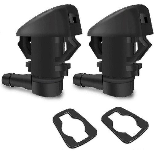 JEEP Grand Cherokee Windshield Wiper Nozzle 68260443AA 55372143AB - 2 Pack