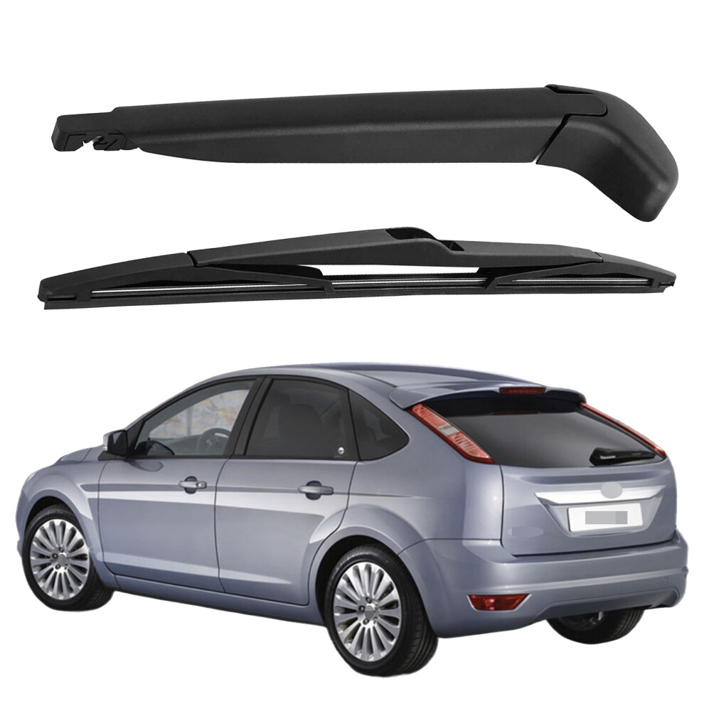 14" Rear Windshield Windscreen Washer Wiper Arm Blade Set For Ford Focus 2 Hatchback Mk2 2004-2011 Car Accessories Accsesories 6935158903139