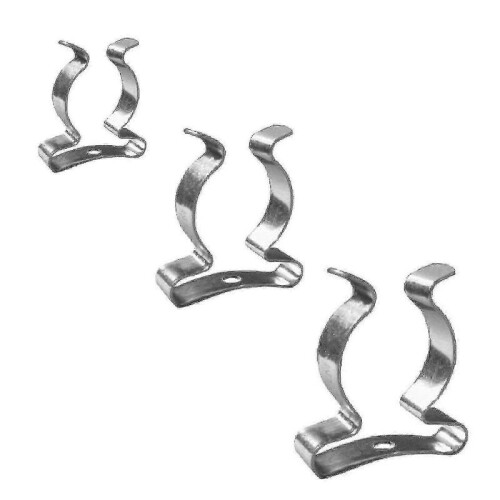 48-Piece Heavy Duty Spring Terry Clips for Tool Storage - Assorted Sizes 2
