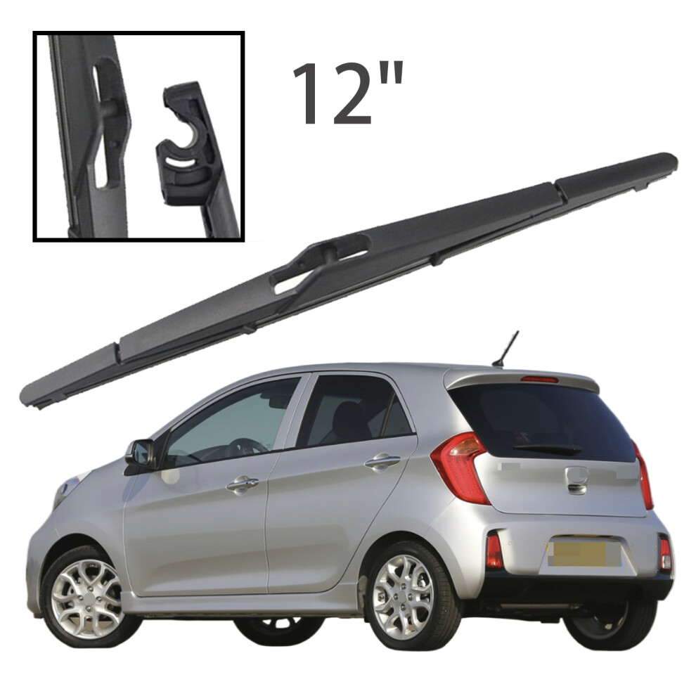 12" Rear Windshield Windscreen Washer Wiper Blade For Kia Picanto Morning Mk2 Hatchback 2011-2017 Car Accessories Accsesories 6935158903351