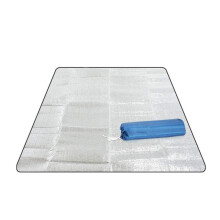 Double Sided Mattress Foldable Aluminum Foil Sleeping Blanket for Camping Ref: 7351