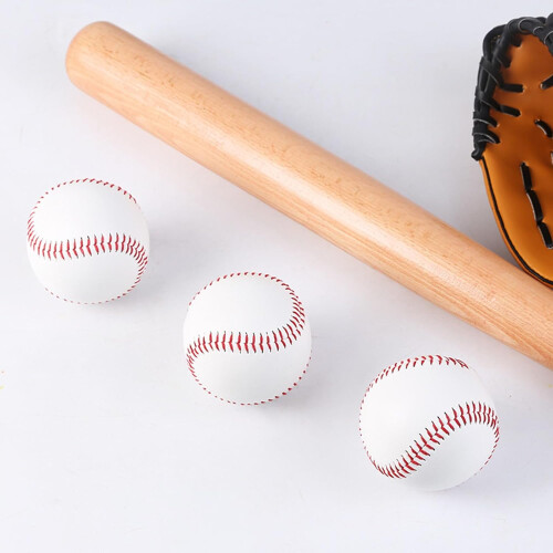 Outdoor Sport Exercise Training Baseball Replacement Soft PVC Baseball Softballs Standard 2