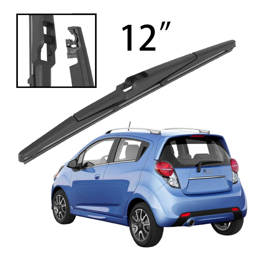 12" Rear Windshield Windscreen Washer Wiper Blade For Chevrolet Spark M300 Holden Barina Spark 2009-2015 Car Accessories 6935158904020