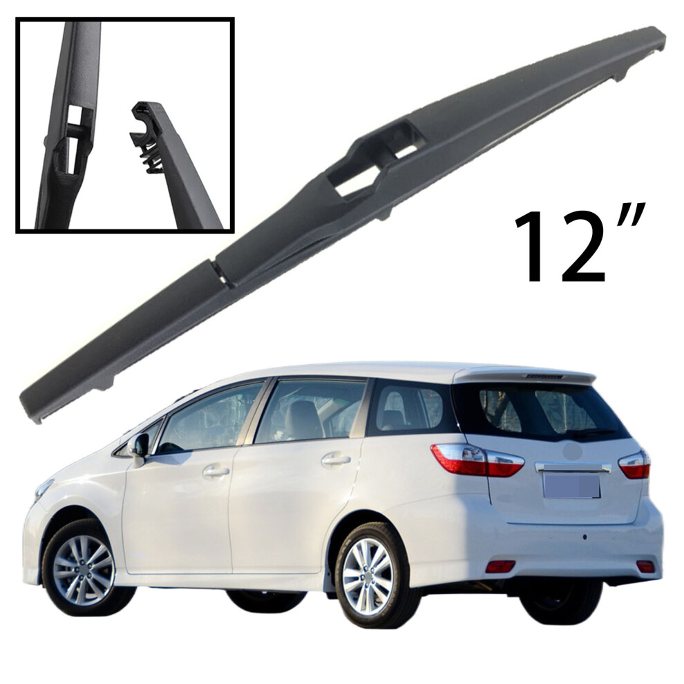 12" Rear Windshield Windscreen Washer Wiper Blade For Toyota Wish Mk2 2010-2020 Car Accessories Accsesories 6935158904105