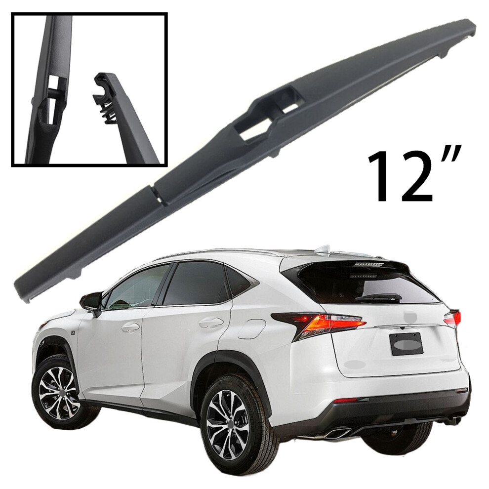 12" Rear Windshield Windscreen Washer Wiper Blade For Lexus Nx Series Nx200t Nx300h 2015-2019 Car Accessories Accsesories 6935158904198