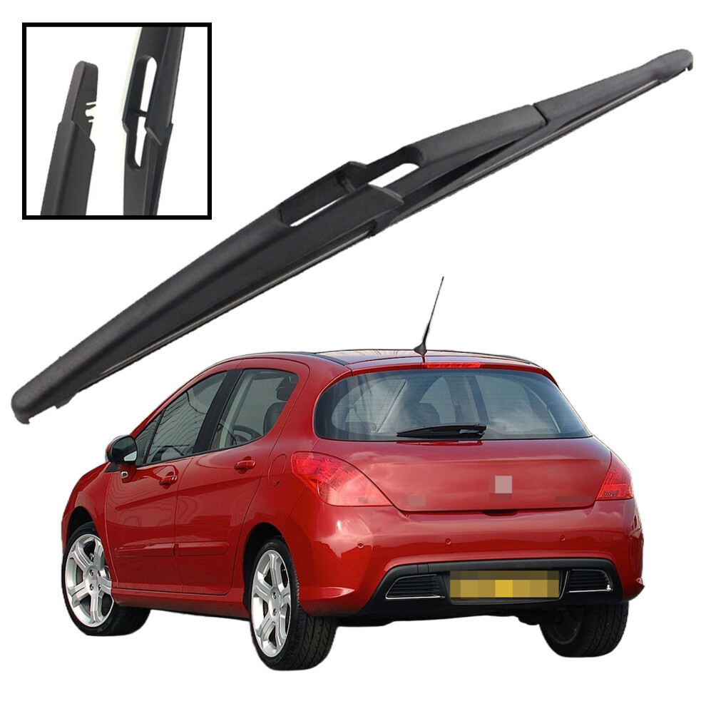 12" Rear Windshield Windscreen Washer Wiper Blade For Peugeot 308 Hatchback T7 2007-2013 Car Accessories Accsesories 6935158904334