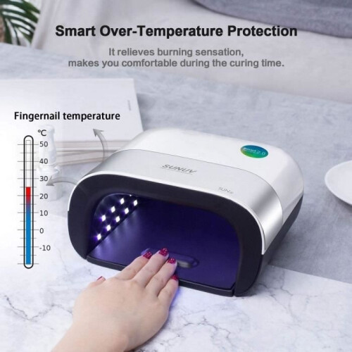 SPECOOL 48W Professional UV LED Nail Lamp for Drying Nail Polish with Automatic Sensor 2