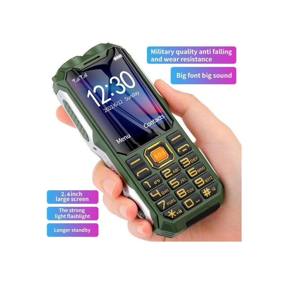 Surenhap Tã©Lã©Phone Senior 2.6In Ultrathin 2G 16800Mah Grand Volume 32Mb + 32Mb Vert 9400448108701