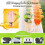Portable Blender - ZGEER - Mini USB Rechargeable Blender - 1200 mAh - Compact - Multifunctional 2
