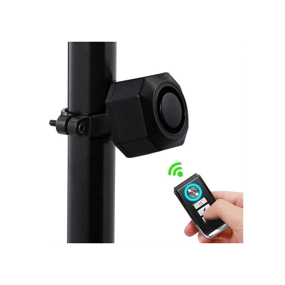 Bicycle Anti-Theft Alarm - Wireless System - IP54 Waterproof - Remote Control - 110 dB - 700 mAh