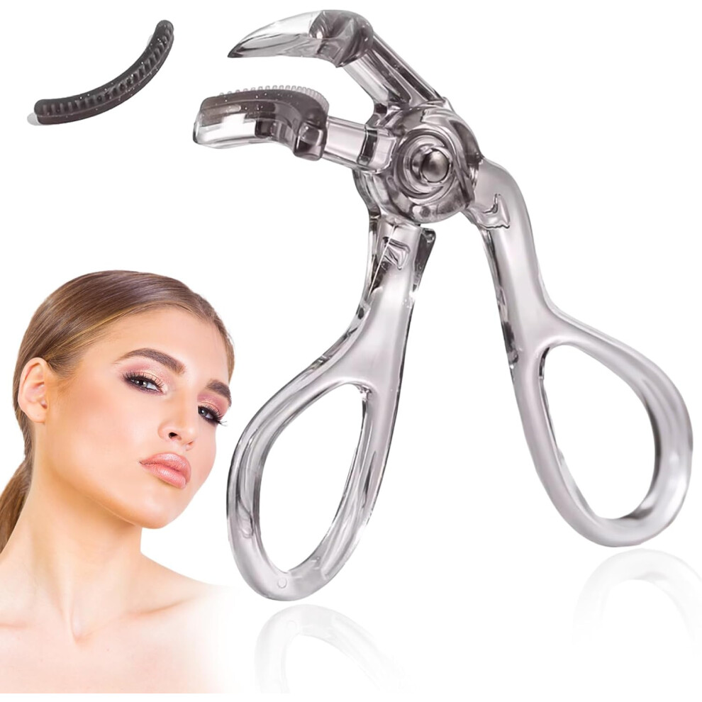 Grey (Grey) Eyelash Curlers, Eye Lash Curler Best Seller For No Pinching Or Pulling, Lash Curler Makeup Tool For Women