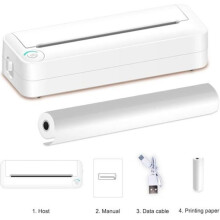 A4 Thermal Printer - UVERBON - Model x8 - Bluetooth - Portable - 203 DPI