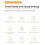 A4 Thermal Printer - UVERBON - Model x8 - Bluetooth - Portable - 203 DPI 4