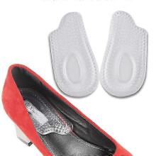 (1pc)1 Pair Half Insoles Heel Cups High Heel Shoes Inserts Gel Shoes Insert Foot Care Insoles