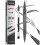 (Black)Natural Brow Eyebrow Pen, New 2-In-1 Dual-Ended Microblading Eyebrow Pencil, with Micro-Fork-Tip and Precise Brush-Tip 1