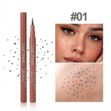 (kq) Freckle Pen, Fake Freckles Pen for Natural Sunkissed Makeup,Faux Face Freckle Pen Waterproof and Long Lasting
