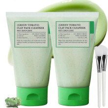 (2 pcs) 1-3pcs Tomato Mud Mask Cleansing Mask Mud Mask Cleansing Blackheads Acne Men And Women Oily Skin Moisturizing Smear 120g