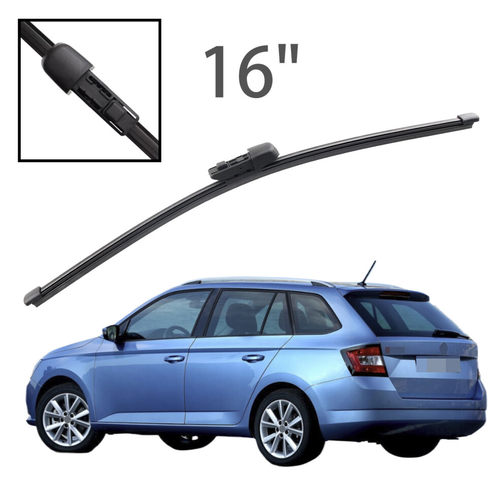16" Rear Windshield Windscreen Washer Wiper Blade For Skoda Fabia Combi Estate 2014-2020 Car Accessories Accsesories 6935158904457