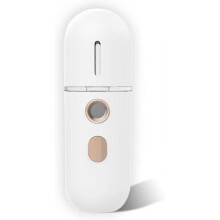 Facial Humidifier Mini Facial Steamer USB Rechargeable Humidifier Nano Atomizer Portable Cold Spray Moisturizing Beauty Instrument Skin Care Tool