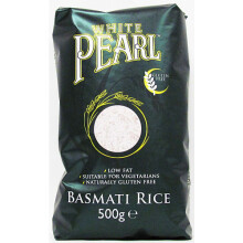 White Pearl Basmati Block Bottom 500g (Pack of 8)