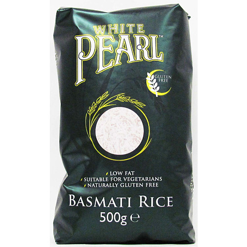 White Pearl Basmati Block Bottom 500g (Pack of 8) 1