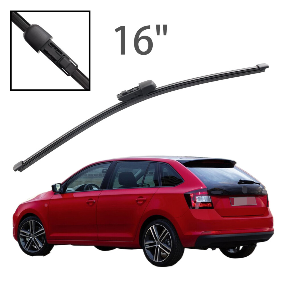 16" Rear Windshield Windscreen Washer Wiper Blade For Skoda Rapid Hatchback Spaceback 2012-2023 Car Accessories Accsesories 6935158905690