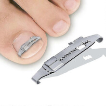 Pedicure Recover Embed Toe Nail Ingrown Toenail Corrector Treatment Foot Tools(silver,4pcs) Tw