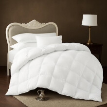 (Super King: 260 x 220 cm, 16 tog) Luxury Box-Stitched Microfiber Duvet – Ultra-Soft Hollowfibre Fill | All Seasons 4.5–16.5 Tog | Single to Super King Sizes
