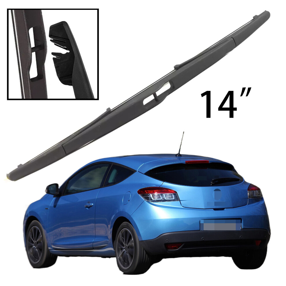 14" Rear Windshield Windscreen Washer Wiper Blade For Renault Megane Iii Mk3 Coupe 2009-2016 Car Accessories Accsesories 6935158904679