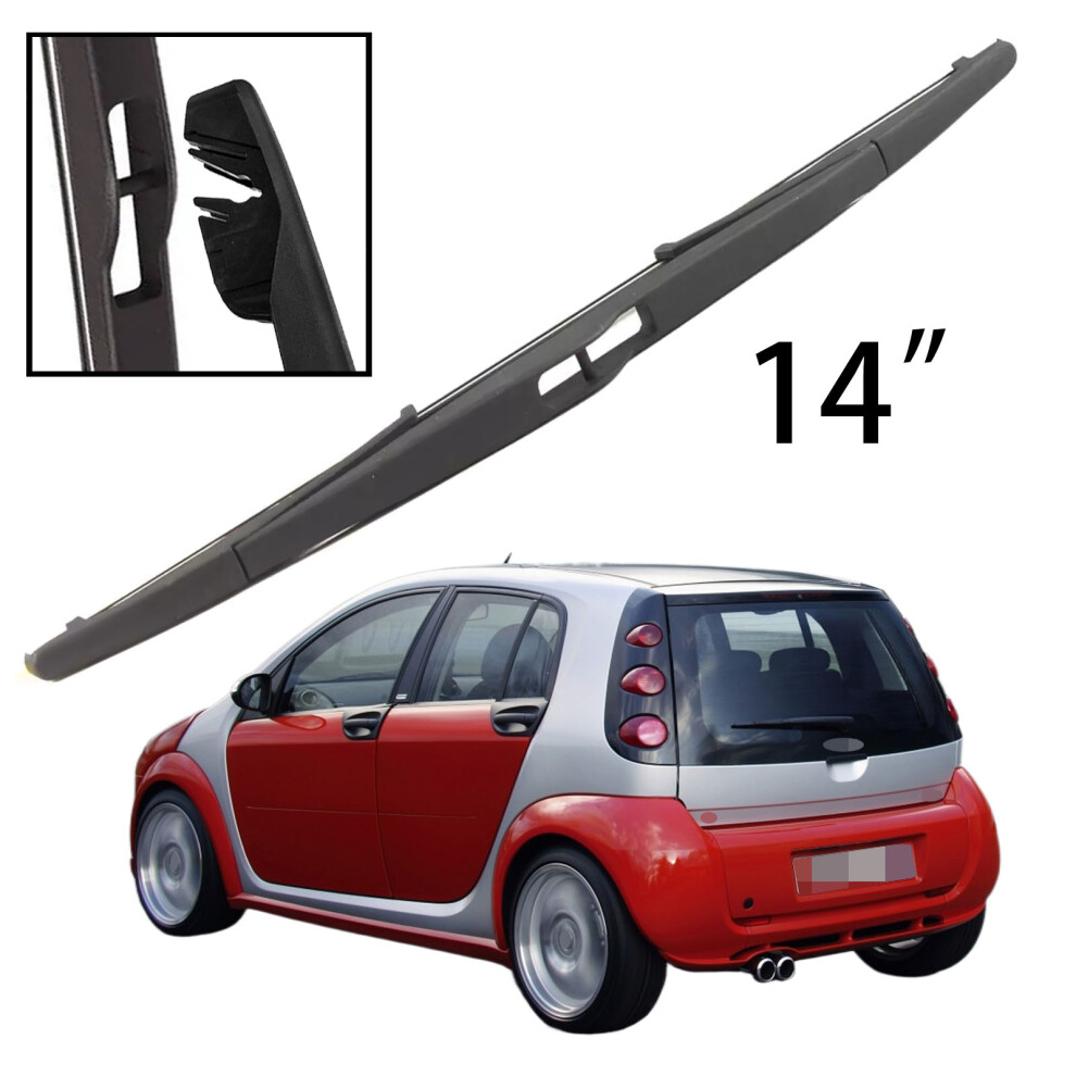 14" Rear Windshield Windscreen Washer Wiper Blade For Smart Forfour 454 2004-2007 Car Accessories Accsesories 6935158904815