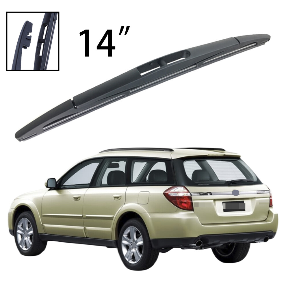 14" Rear Windshield Windscreen Washer Wiper Blade For Subaru Outback Mk3 2005-2009 Car Accessories Accsesories 6935158905188