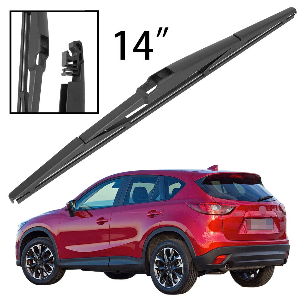 14" Rear Windshield Windscreen Washer Wiper Blade For Mazda Cx-5 Cx5 Ke 2012-2017 Car Accessories Accsesories 6935158905287