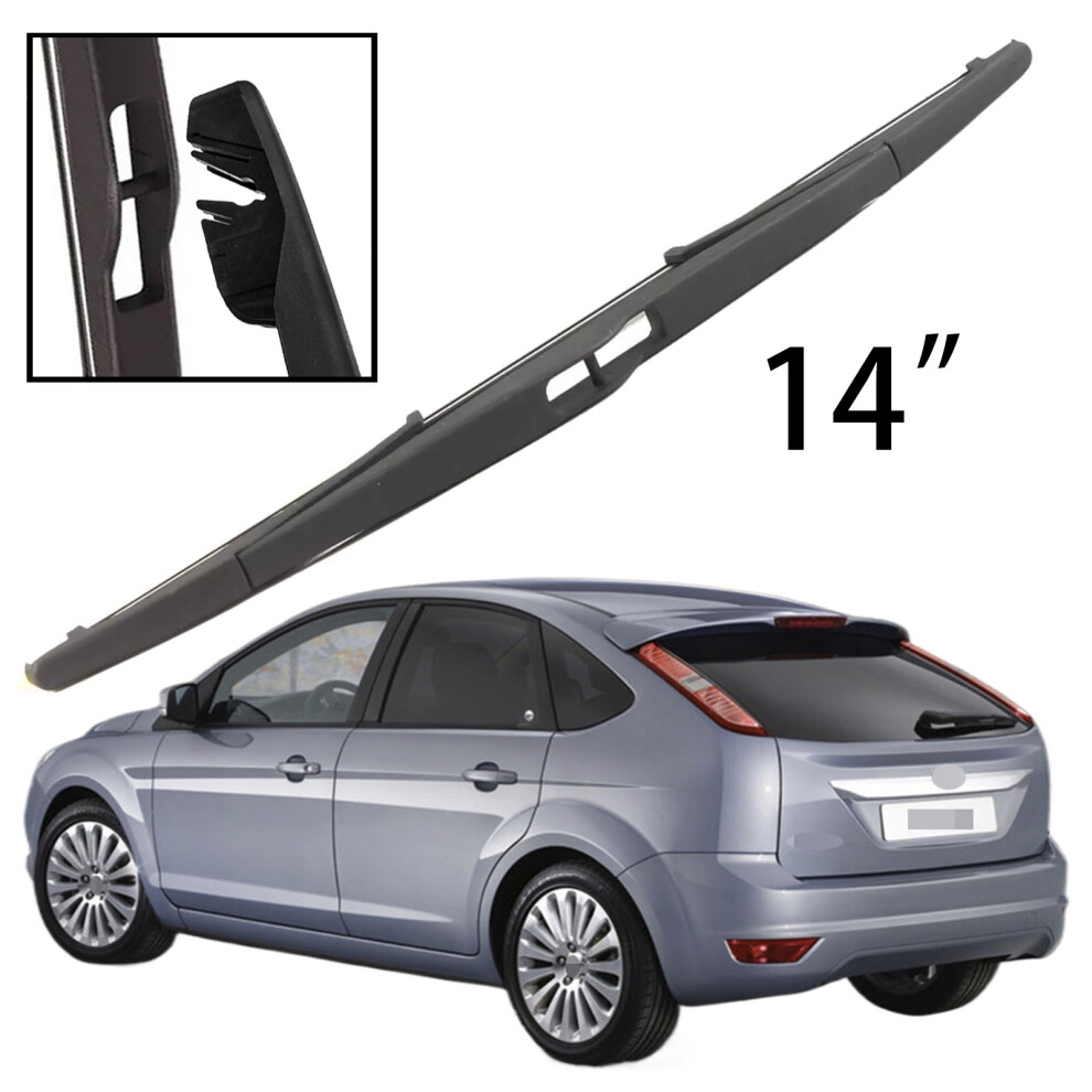 14" Rear Windshield Windscreen Washer Wiper Blade For Ford Focus 2 Hatchback Mk2 2004-2011 Car Accessories Accsesories 6935158905805