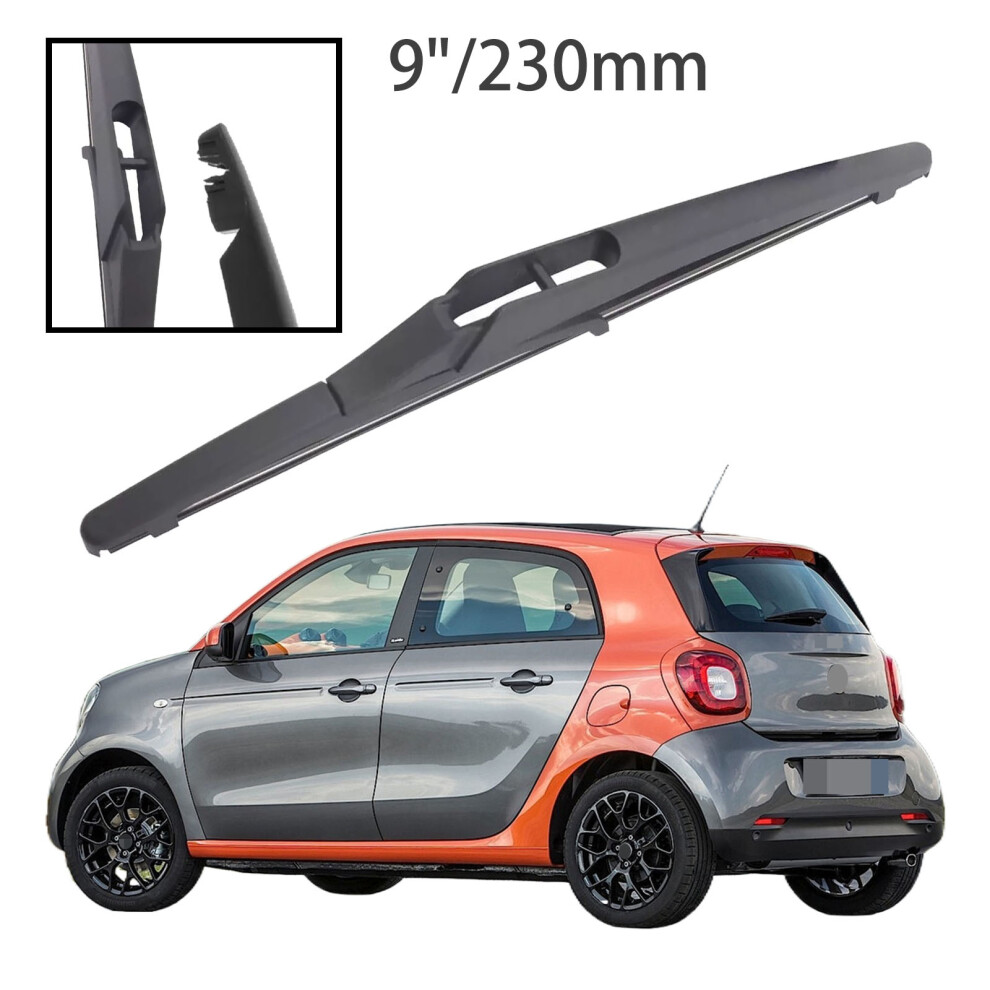 9" Rear Windshield Windscreen Washer Wiper Blade For Smart Forfour W453 C453 A453 2014-2022 Car Accessories Accsesories 6935158905935