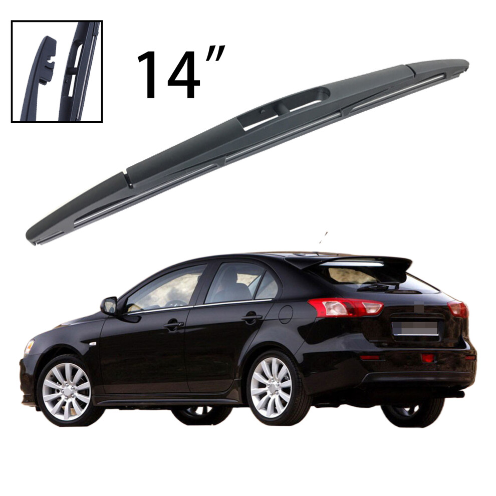 14" Rear Windshield Windscreen Washer Wiper Blade For Mitsubishi Lancer Sportback 2008-2017 Car Accessories Accsesories 6935158905997