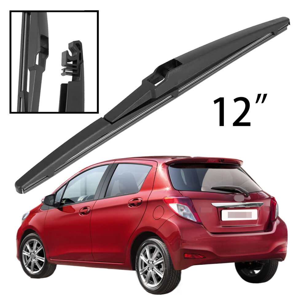 12" Rear Windshield Windscreen Washer Wiper Blade For Toyota Yaris Mk3 Hatchback 2011-2019 Car Accessories Accsesories 6935158906239