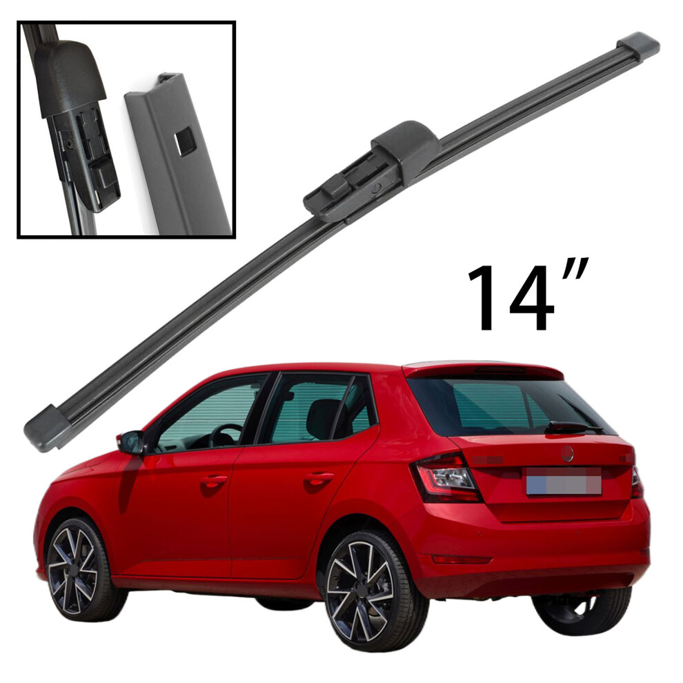 14" Rear Windshield Windscreen Washer Wiper Blade For Skoda Fabia Hatchback Nj 2015-2020 Car Accessories Accsesories 6935158907977