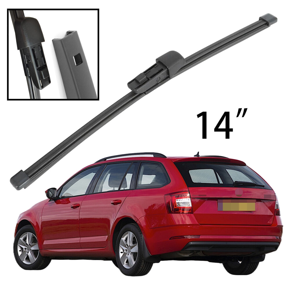 14" Rear Windshield Windscreen Washer Wiper Blade For Skoda Octavia Mk3 5E A7 Estate Combi 2013-2018 Car Accessories Accsesories 6935158908974