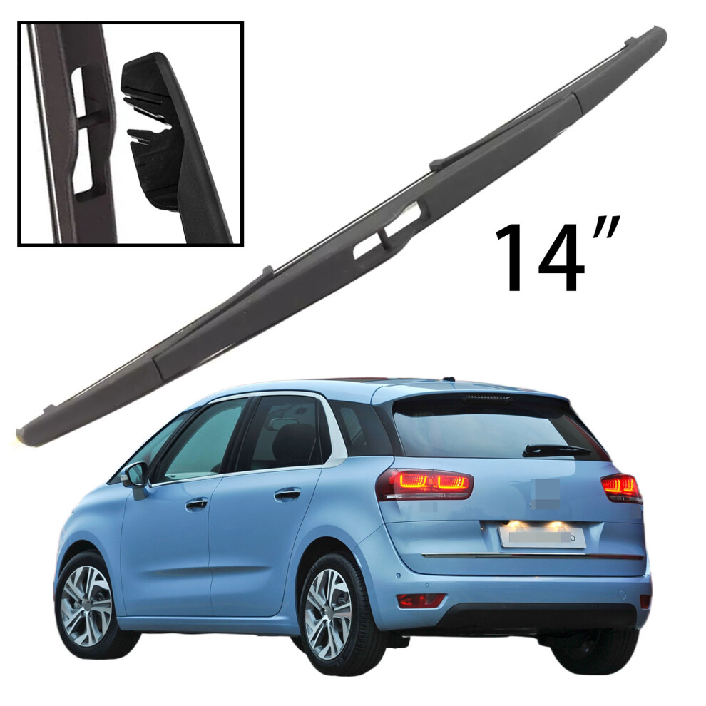 (14Inch) 14" Rear Windshield Windscreen Washer Wiper Blade For Citroen C4 Picasso Mk2 2014-2022 Car Accessories Accsesories 6935158909100