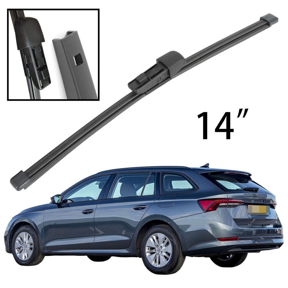 14" Rear Windshield Windscreen Washer Wiper Blade For Skoda Octavia Combi Estate A8 2019-2023 Car Accessories Accsesories 6935158901647