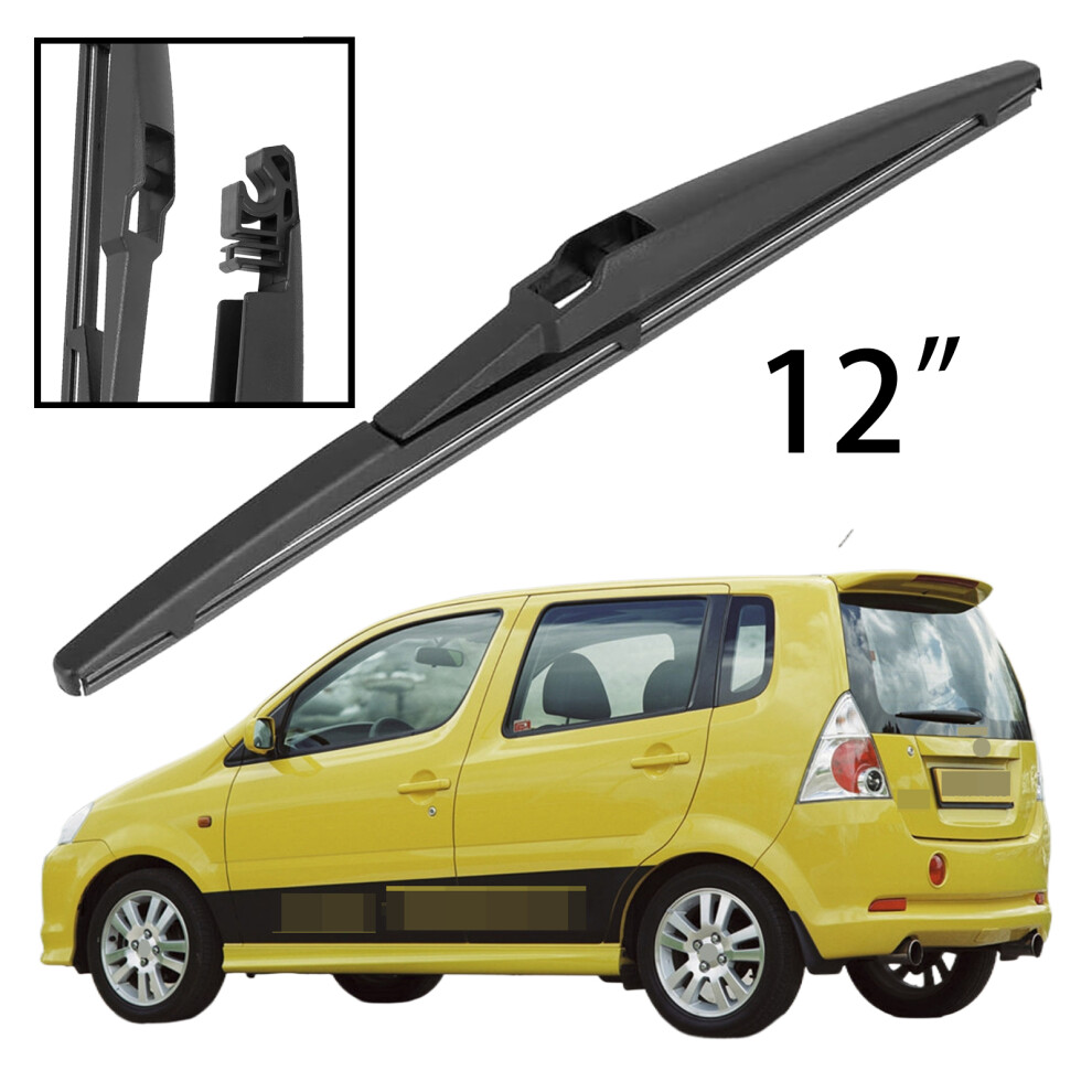 12" Rear Windshield Windscreen Washer Wiper Blade For Daihatsu Yrv 2000-2005 Car Accessories Accsesories 6935158901654