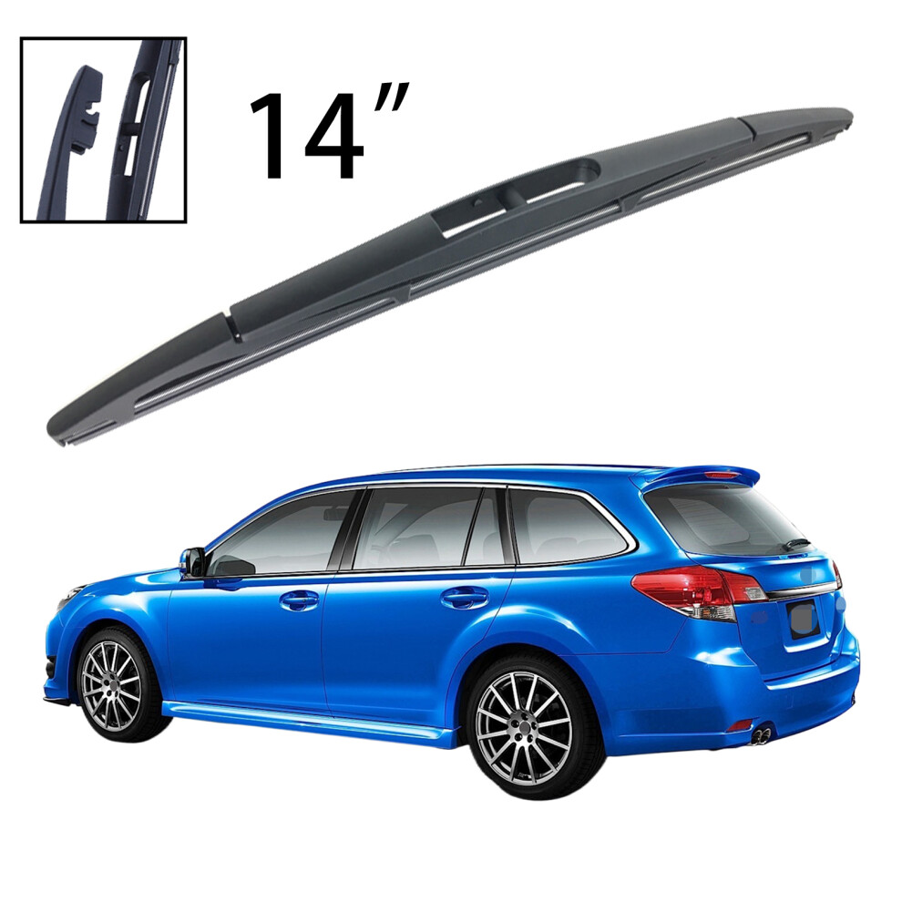 14" Rear Windshield Windscreen Washer Wiper Blade For Subaru Legacy Mk5 Station Wagon 2009-2014 Car Accessories Accsesories 6935158901678