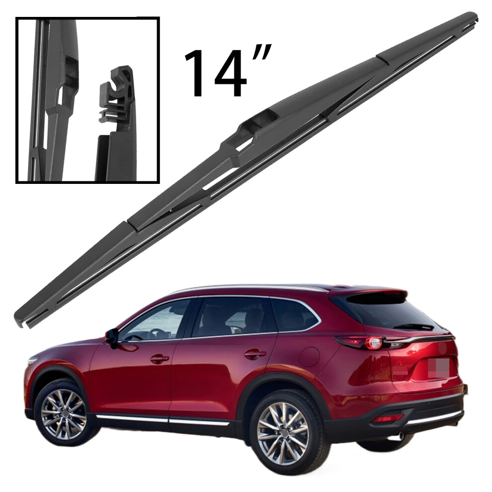 14" Rear Windshield Windscreen Washer Wiper Blade For Mazda Cx-9 Cx9 Mk2 2016-2023 Car Accessories Accsesories 6935158901753