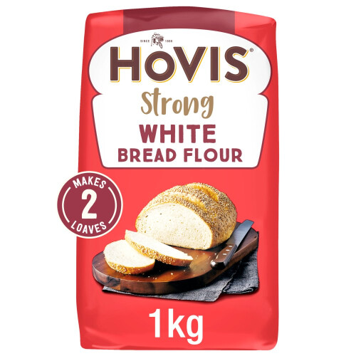 Hovis Strong White Bread Flour 1kg (PAck of 8) 2