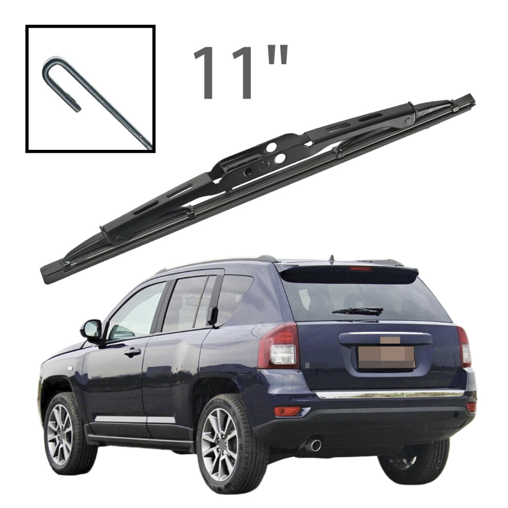 11" Rear Windshield Windscreen Washer Wiper Blade For Jeep Compass Mk49 2006-2016 Car Accessories Accsesories 6935158903580