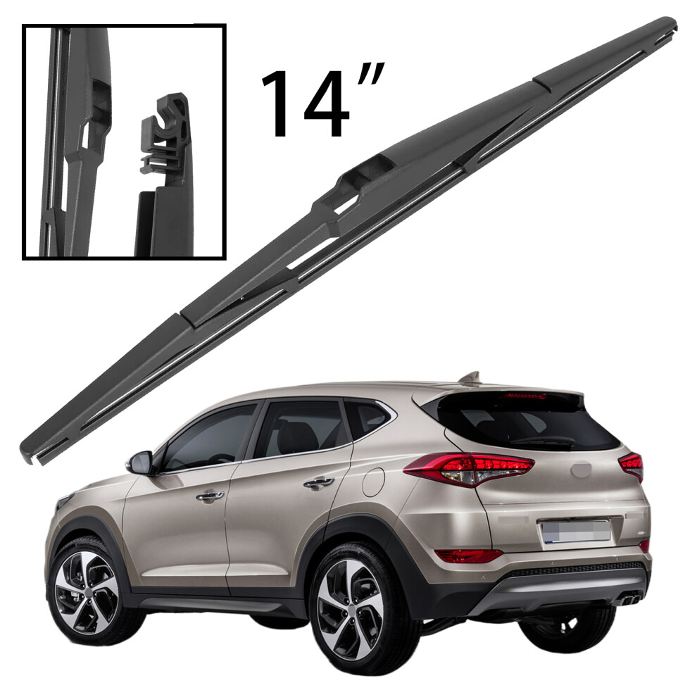 14" Rear Windshield Windscreen Washer Wiper Blade For Hyundai Tucson Mk3 2015-2020 Car Accessories Accsesories 6935158903788