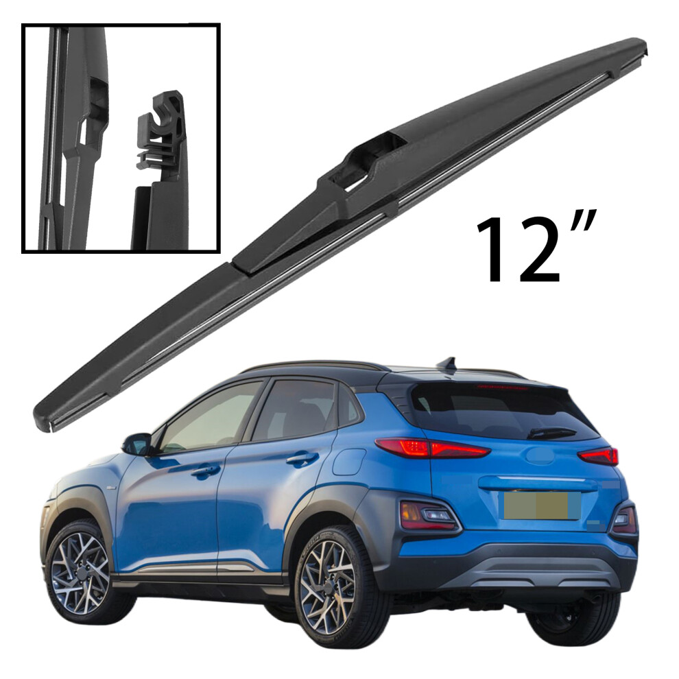 12" Rear Windshield Windscreen Washer Wiper Blade For Hyundai Kona 2017-2023 Car Accessories Accsesories 6935158903818