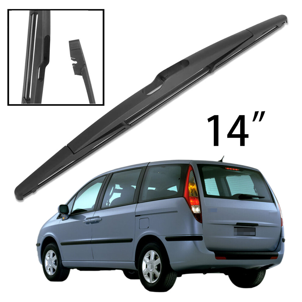 14" Rear Windshield Windscreen Washer Wiper Blade For Fiat Ulysse 2002-2010 Car Accessories Accsesories 6935158901906